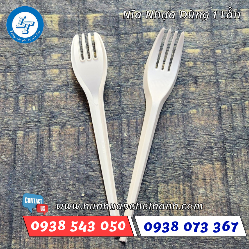 nĩa nhựa PP dùng 1 lần nĩa nhựa PP dùng 1 lần