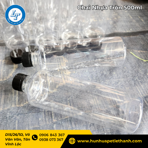 chai nhựa 500ml mẫu tròn đẹp giá rẻ dễ mua 1 chai nhựa 500ml mẫu tròn đẹp giá rẻ dễ mua 1