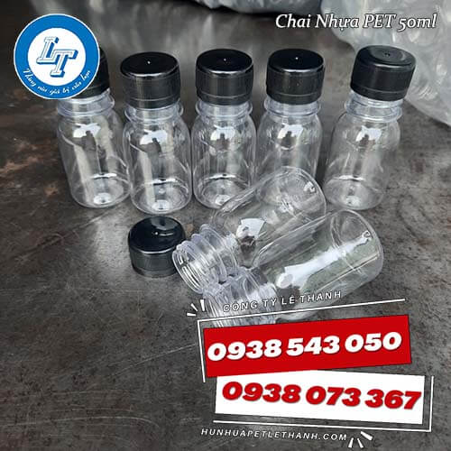 chai nhựa pet 50ml giá sỉ đựng sốt 3 chai nhựa pet 50ml giá sỉ đựng sốt 3