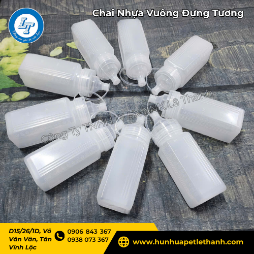 chai nhựa bóp vuông đựng tương ớt, sốt sỉ giá rẻ 3 chai nhựa bóp vuông đựng tương ớt, sốt sỉ giá rẻ 3