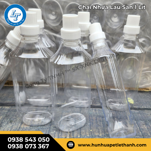 chai nhựa 1 lít đựng nước lau sàn giá rẻ bất ngờ 5 chai nhựa 1 lít đựng nước lau sàn giá rẻ bất ngờ 5