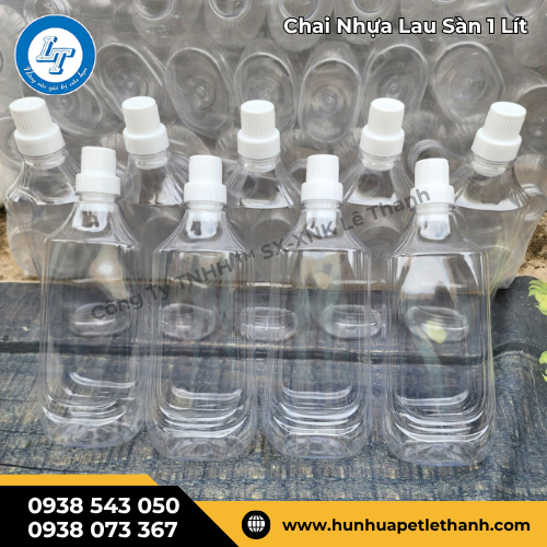 chai nhựa 1 lít đựng nước lau sàn giá rẻ bất ngờ 3 chai nhựa 1 lít đựng nước lau sàn giá rẻ bất ngờ 3