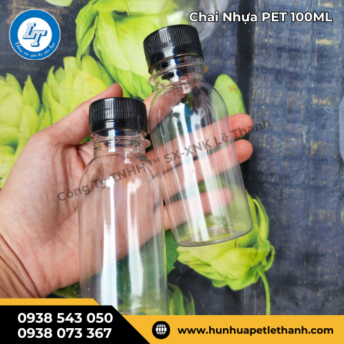 chai nhựa pet 100ml đựng mỹ phẩm chai nhựa pet 100ml đựng mỹ phẩm