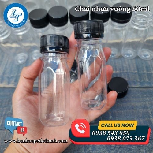 chai đựng sốt chấm hải sản nắp đen tròn, vuông giá rẻ 5 chai đựng sốt chấm hải sản nắp đen tròn, vuông giá rẻ 5