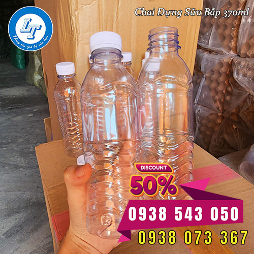 Kho thương mại chai nhựa đựng sữa bắp giá sỉ Kho thương mại chai nhựa đựng sữa bắp giá sỉ