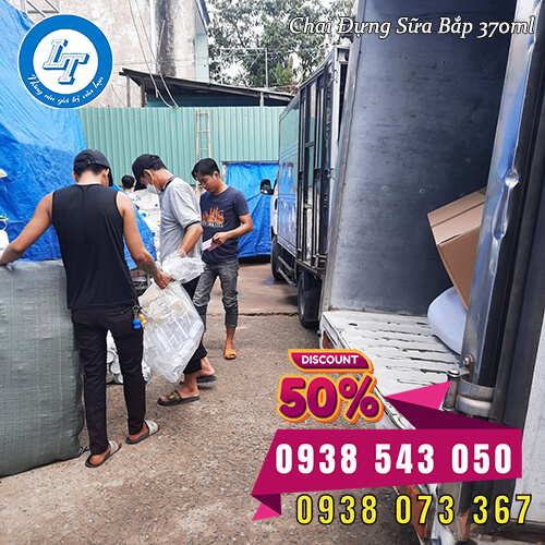 Kho thương mại chai nhựa đựng sữa bắp giá sỉ Kho thương mại chai nhựa đựng sữa bắp giá sỉ