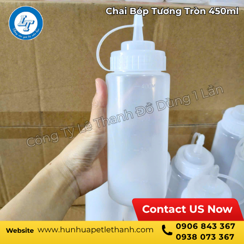 Đang tìm chai bóp tương 450ml? Kho có sẵn giá sỉ 1 Đang tìm chai bóp tương 450ml? Kho có sẵn giá sỉ 1