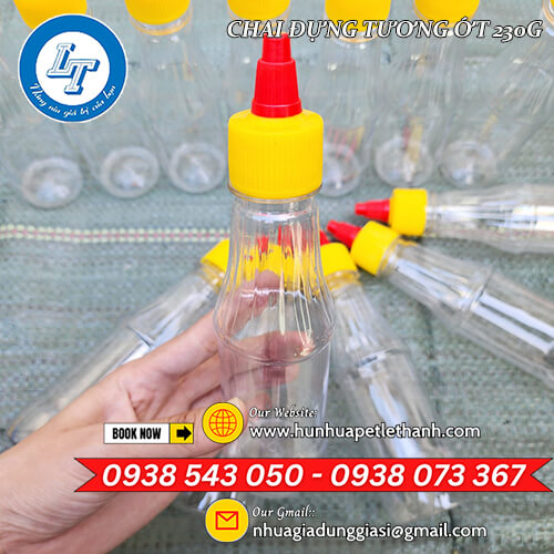 chai nhựa đựng tương ớt nắp nhọn giá sỉ tận xưởng 2 chai nhựa đựng tương ớt nắp nhọn giá sỉ tận xưởng 2