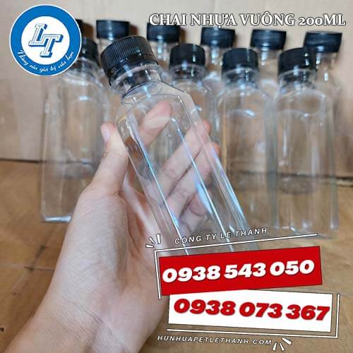 >>chai nhựa vuông size 220ml<< >>chai nhựa vuông size 220ml<<