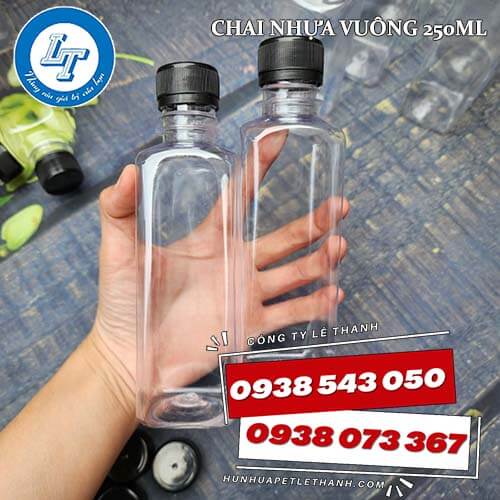 >>chai nhựa vuông size 250ml<< >>chai nhựa vuông size 250ml<<