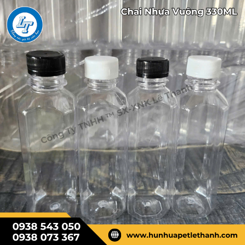 Đặt sỉ chai nhựa vuông 330ml ngay hôm nay hàng đẹp giá rẻ 3 Đặt sỉ chai nhựa vuông 330ml ngay hôm nay hàng đẹp giá rẻ 3