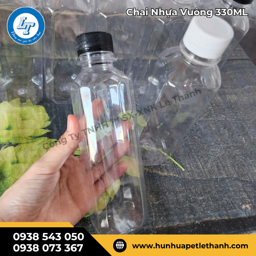 Đặt sỉ chai nhựa vuông 330ml ngay hôm nay hàng đẹp giá rẻ 1 Đặt sỉ chai nhựa vuông 330ml ngay hôm nay hàng đẹp giá rẻ 1