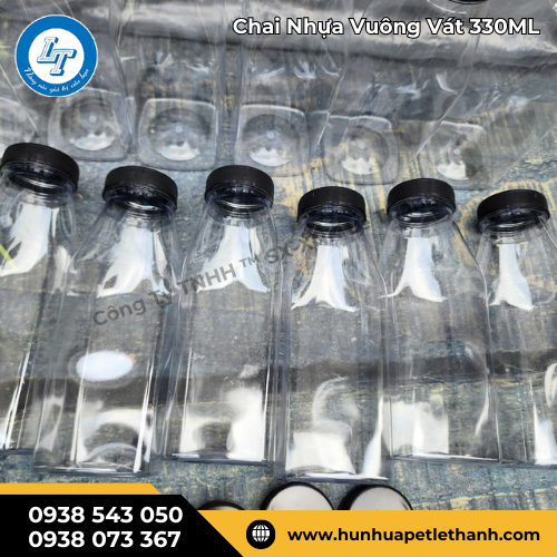 giá sỉ chai nhựa vuông vát 330ml rẻ không tưởng 3 giá sỉ chai nhựa vuông vát 330ml rẻ không tưởng 3