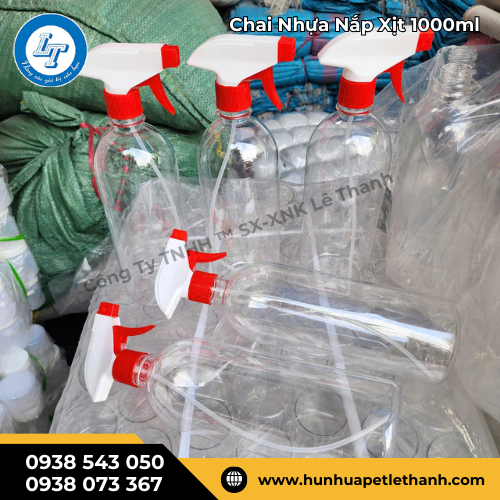 chai nhựa 1000ml nắp xịt phun sương giá sỉ buôn rẻ 2 chai nhựa 1000ml nắp xịt phun sương giá sỉ buôn rẻ 2