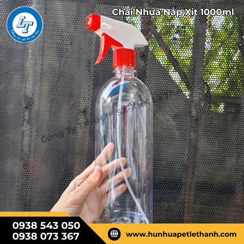 chai nhựa 1000ml nắp xịt phun sương giá sỉ buôn rẻ 3 chai nhựa 1000ml nắp xịt phun sương giá sỉ buôn rẻ 3