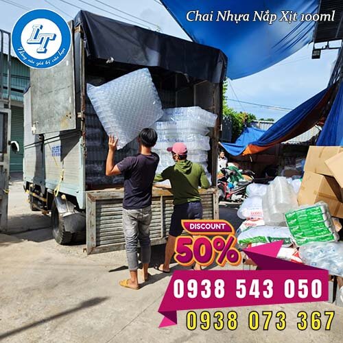 chai nhựa PET nắp xịt 100ml giá sỉ chai nhựa PET nắp xịt 100ml giá sỉ