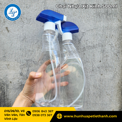 chai nhựa xịt kính 500ml bán sỉ cho cơ sở hóa chất 1 chai nhựa xịt kính 500ml bán sỉ cho cơ sở hóa chất 1