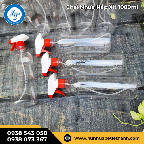 chai nhựa 1000ml nắp xịt phun sương giá sỉ buôn rẻ 1 chai nhựa 1000ml nắp xịt phun sương giá sỉ buôn rẻ 1