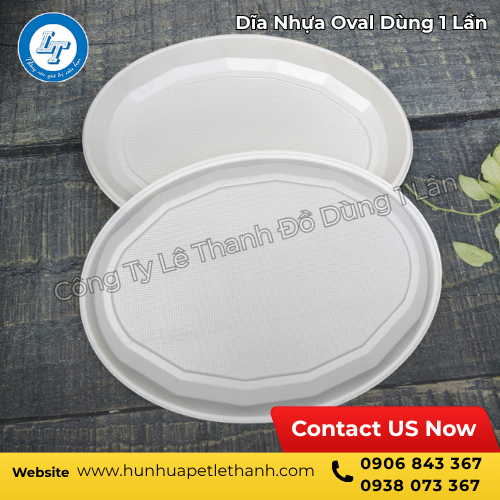 dĩa nhựa oval dùng một lần giá sỉ gọn nhẹ, tiện dùng 3 dĩa nhựa oval dùng một lần giá sỉ gọn nhẹ, tiện dùng 3