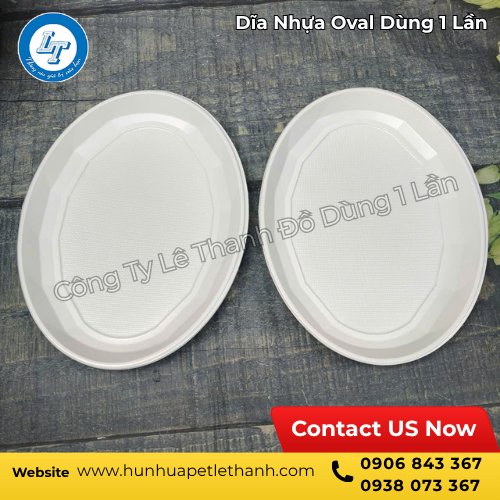 dĩa nhựa oval dùng một lần giá sỉ gọn nhẹ, tiện dùng 4 dĩa nhựa oval dùng một lần giá sỉ gọn nhẹ, tiện dùng 4
