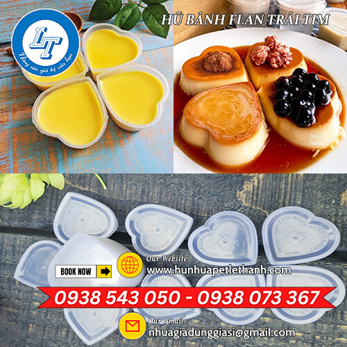 bỏ mối khuôn nhựa bánh flan hình trái tim giá rẻ 3 bỏ mối khuôn nhựa bánh flan hình trái tim giá rẻ 3