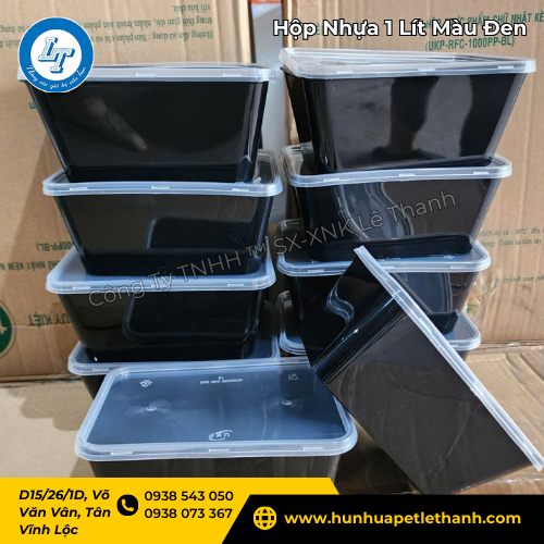 Gọi ngay báo giá hộp nhựa 1 lít màu đen có giá tốt 4 Gọi ngay báo giá hộp nhựa 1 lít màu đen có giá tốt 4