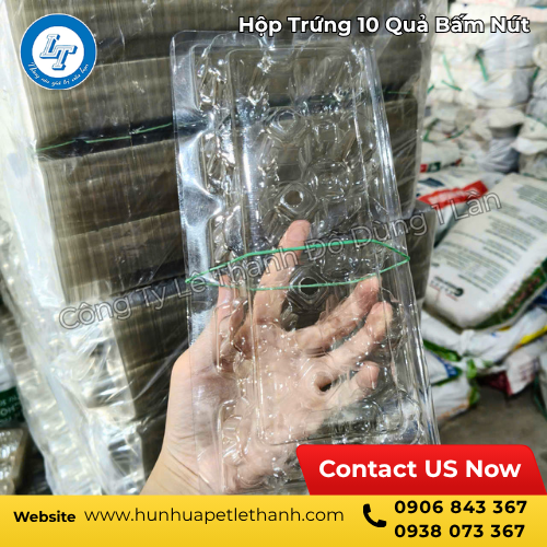 hộp trứng 10 quả bấm nút đóng gói giá rẻ 5 hộp trứng 10 quả bấm nút đóng gói giá rẻ 5