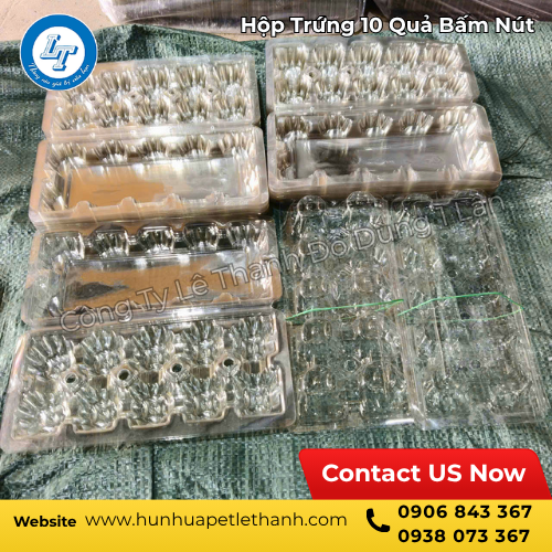 hộp trứng 10 quả bấm nút đóng gói giá rẻ 4 hộp trứng 10 quả bấm nút đóng gói giá rẻ 4