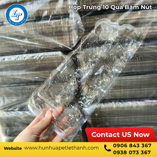 hộp trứng 10 quả bấm nút đóng gói giá rẻ 2 hộp trứng 10 quả bấm nút đóng gói giá rẻ 2