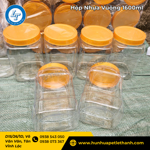 hộp nhựa vuông 1600ml giá rẻ – hàng đẹp, nắp kín, giao tận nơi 5 hộp nhựa vuông 1600ml giá rẻ – hàng đẹp, nắp kín, giao tận nơi 5