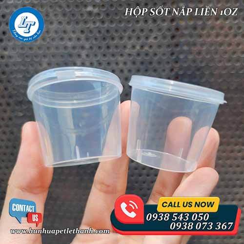 hộp sốt nắp liền 1OZ giá sỉ rẻ siêu tiện lợi 2 hộp sốt nắp liền 1OZ giá sỉ rẻ siêu tiện lợi 2