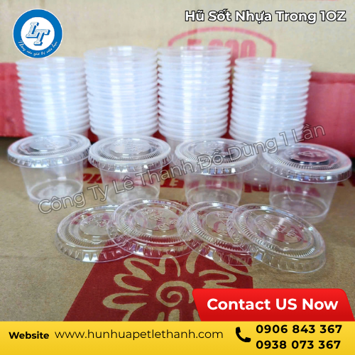 hũ sốt nhựa trong 1oz có nắp rời giá rẻ 4 hũ sốt nhựa trong 1oz có nắp rời giá rẻ 4