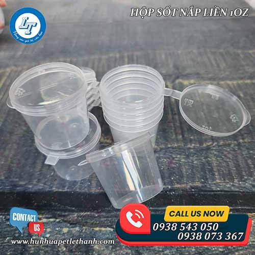 hộp sốt nắp liền 1OZ giá sỉ rẻ siêu tiện lợi 3 hộp sốt nắp liền 1OZ giá sỉ rẻ siêu tiện lợi 3