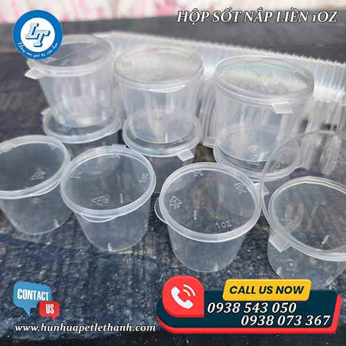 hộp sốt nắp liền 1OZ giá sỉ rẻ siêu tiện lợi 5 hộp sốt nắp liền 1OZ giá sỉ rẻ siêu tiện lợi 5
