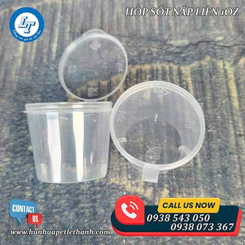 hộp sốt nắp liền 1OZ giá sỉ rẻ siêu tiện lợi 1 hộp sốt nắp liền 1OZ giá sỉ rẻ siêu tiện lợi 1