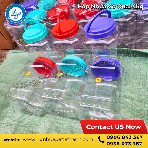 hộp nhựa có quai 4kg nhìn đẹp giá sỉ lại tốt 2 hộp nhựa có quai 4kg nhìn đẹp giá sỉ lại tốt 2