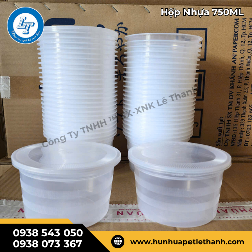 hộp nhựa đựng đồ ăn 750ml cho quán ăn vặt giá rẻ tận xưởng 2 hộp nhựa đựng đồ ăn 750ml cho quán ăn vặt giá rẻ tận xưởng 2