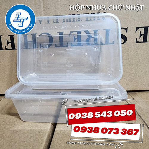 hộp nhựa chữ nhật đổ rau câu, khúc bạch giá rẻ 1 hộp nhựa chữ nhật đổ rau câu, khúc bạch giá rẻ 1