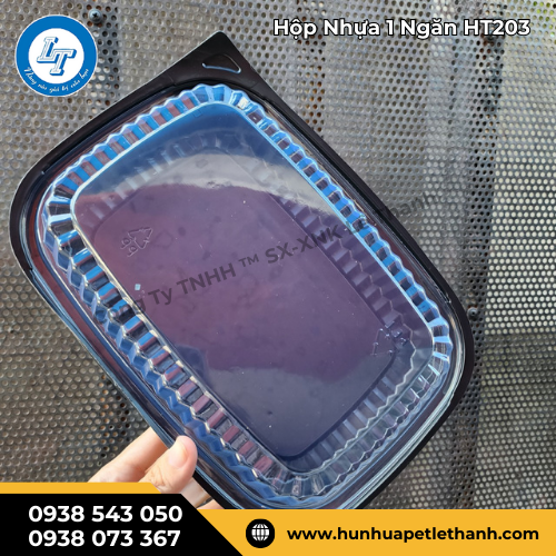 hộp nhựa 1 ngăn HT203 hộp nhựa 1 ngăn HT203