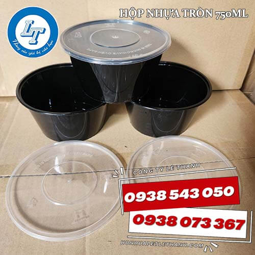 hộp nhựa tròn đen nắp trong sỉ giá tốt 2 hộp nhựa tròn đen nắp trong sỉ giá tốt 2