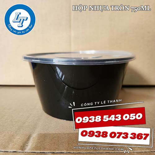 hộp nhựa tròn đen nắp trong sỉ giá tốt 1 hộp nhựa tròn đen nắp trong sỉ giá tốt 1