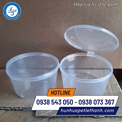 Hộp gia vị nắp liền 3oz giá sỉ siêu rẻ Hộp gia vị nắp liền 3oz giá sỉ siêu rẻ