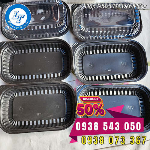 Hộp nhựa đế đen HT17 1 ngăn giá sỉ mua ở đâu Hộp nhựa đế đen HT17 1 ngăn giá sỉ mua ở đâu