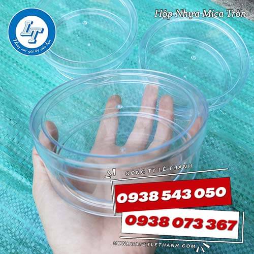 giá sỉ hộp nhựa mica tròn đựng hạt điều 2 giá sỉ hộp nhựa mica tròn đựng hạt điều 2