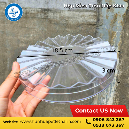 hộp mica nắp khía giá tốt nhận sỉ cho shop 1 hộp mica nắp khía giá tốt nhận sỉ cho shop 1