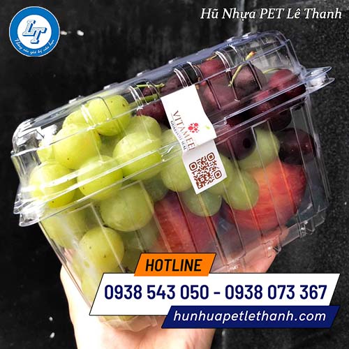 hộp nhựa PET giá sỉ đựng trái cây hộp nhựa PET giá sỉ đựng trái cây