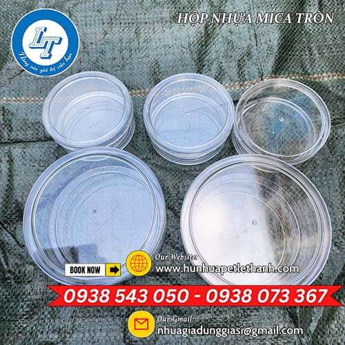 đựng bánh mứt bằng hộp nhựa mica tròn giá rẻ 6 đựng bánh mứt bằng hộp nhựa mica tròn giá rẻ 6