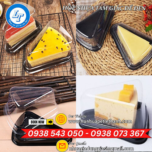 hộp nhựa tam giác nhọn đế đen giá rẻ hàng đẹp 2 hộp nhựa tam giác nhọn đế đen giá rẻ hàng đẹp 2