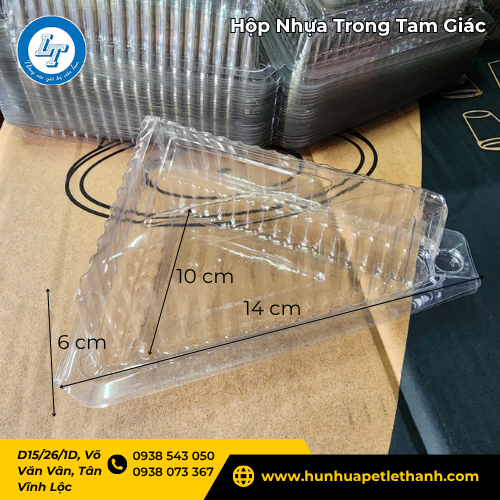 đặt liền tay hộp đựng bánh tam giác nhựa trong giá sỉ 1 đặt liền tay hộp đựng bánh tam giác nhựa trong giá sỉ 1