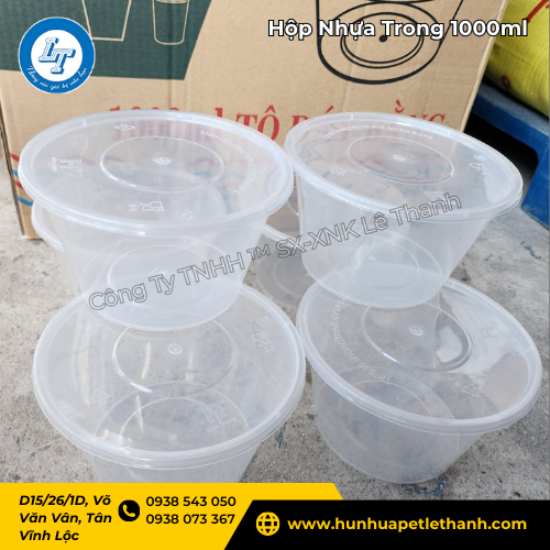 hộp nhựa trong 1000ml giá rẻ sốc chỉ cần chốt đơn 1 hộp nhựa trong 1000ml giá rẻ sốc chỉ cần chốt đơn 1